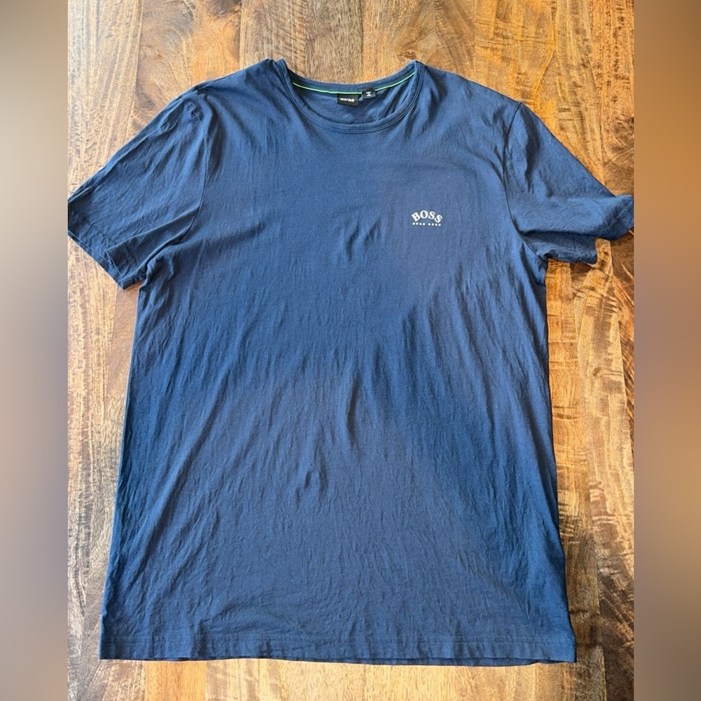 Boss Navy Blue Shirt